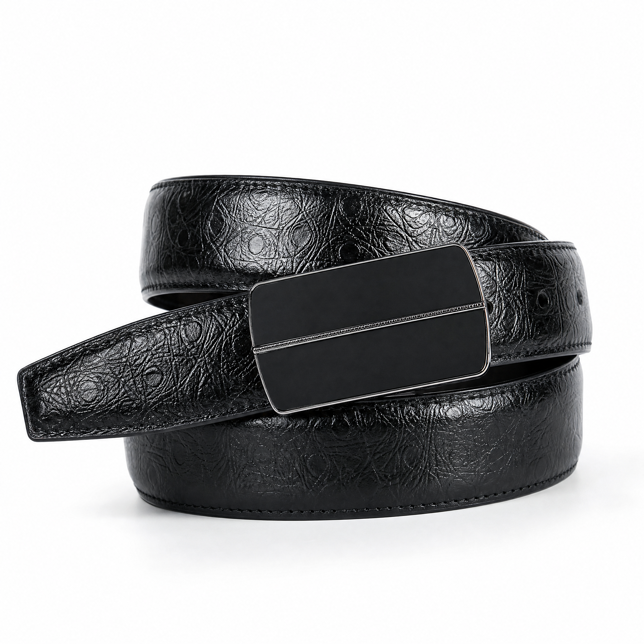 Ceinture classique et chic DMCC02 35mm - noir