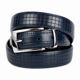 Ceinture carreaux DMCC 30mm - bleu
