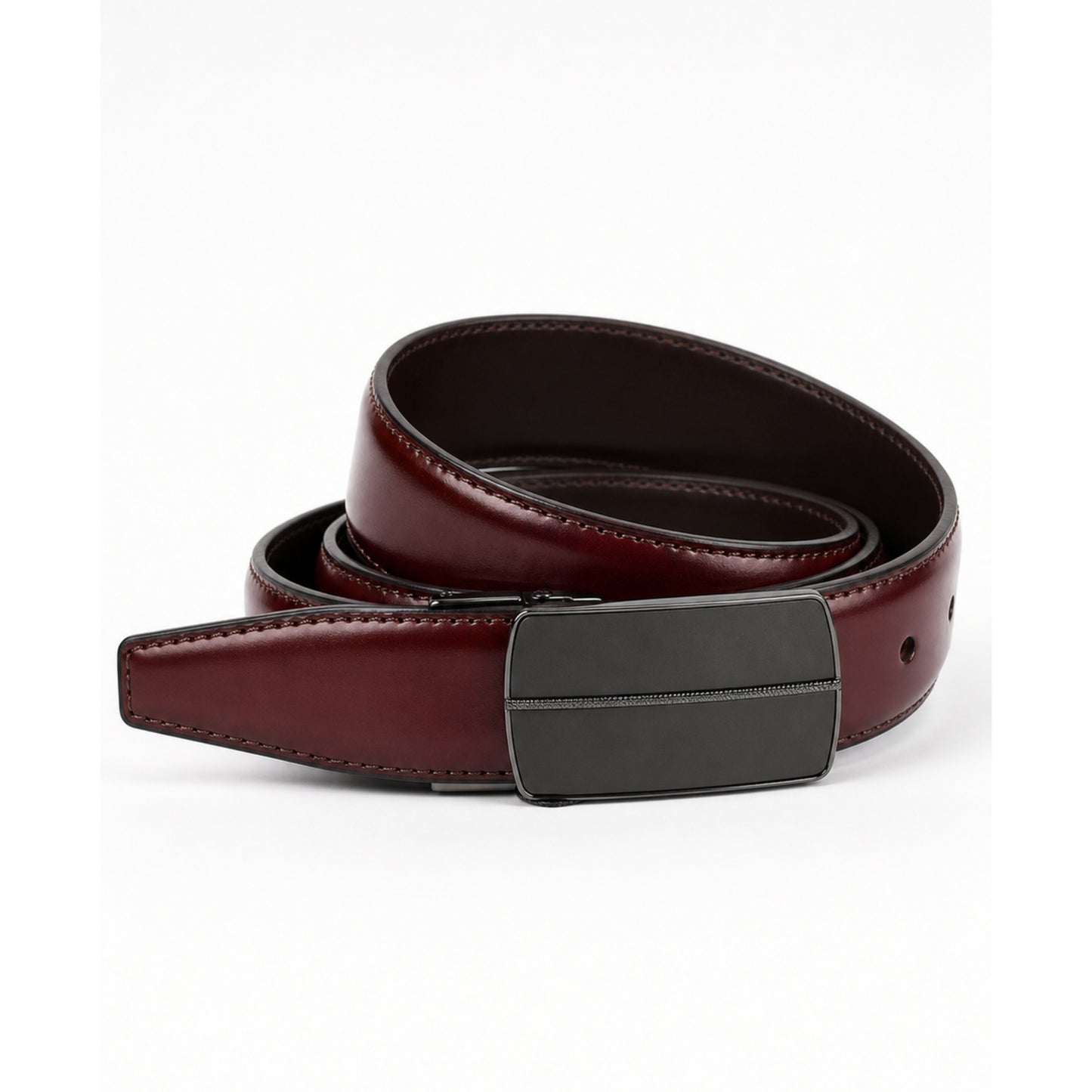 Ceinture classique et chic DMCC02 35mm - bourdeaux