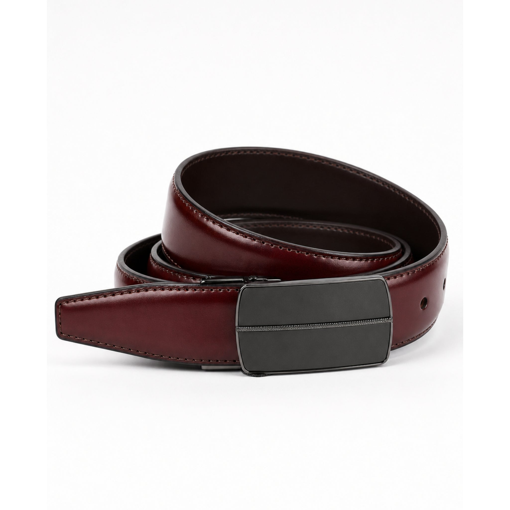 Ceinture classique et chic DMCC02 35mm - bourdeaux