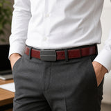 Ceinture classique et chic DMCC02 35mm - bourdeaux