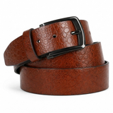 ceinture en cuir SC 40mm - cognac